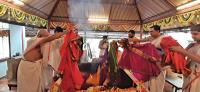 Sharadiya Navaratri 2020 Day 7 (23.10.2020) - Karla - Samuhik Durga Homa on behalf of 8 Yajamana-s